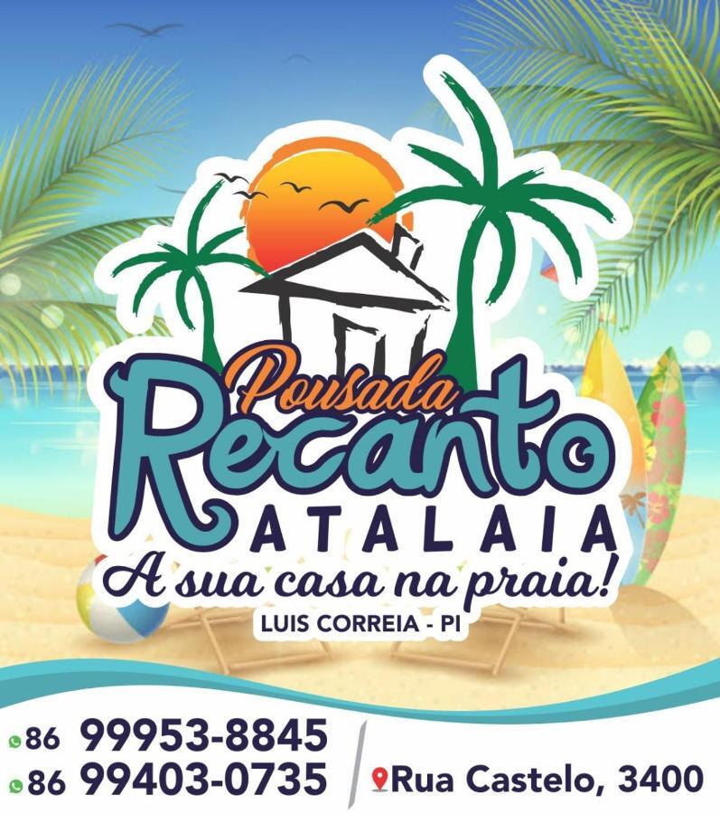 Pousada Recanto Atalaia 루이스 코레이아 외부 사진